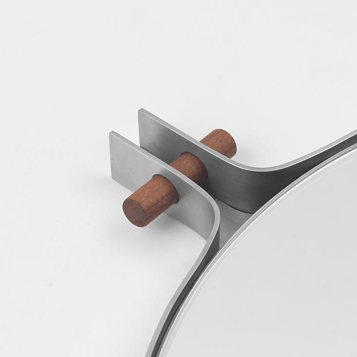 Dowel Mirror Round | L