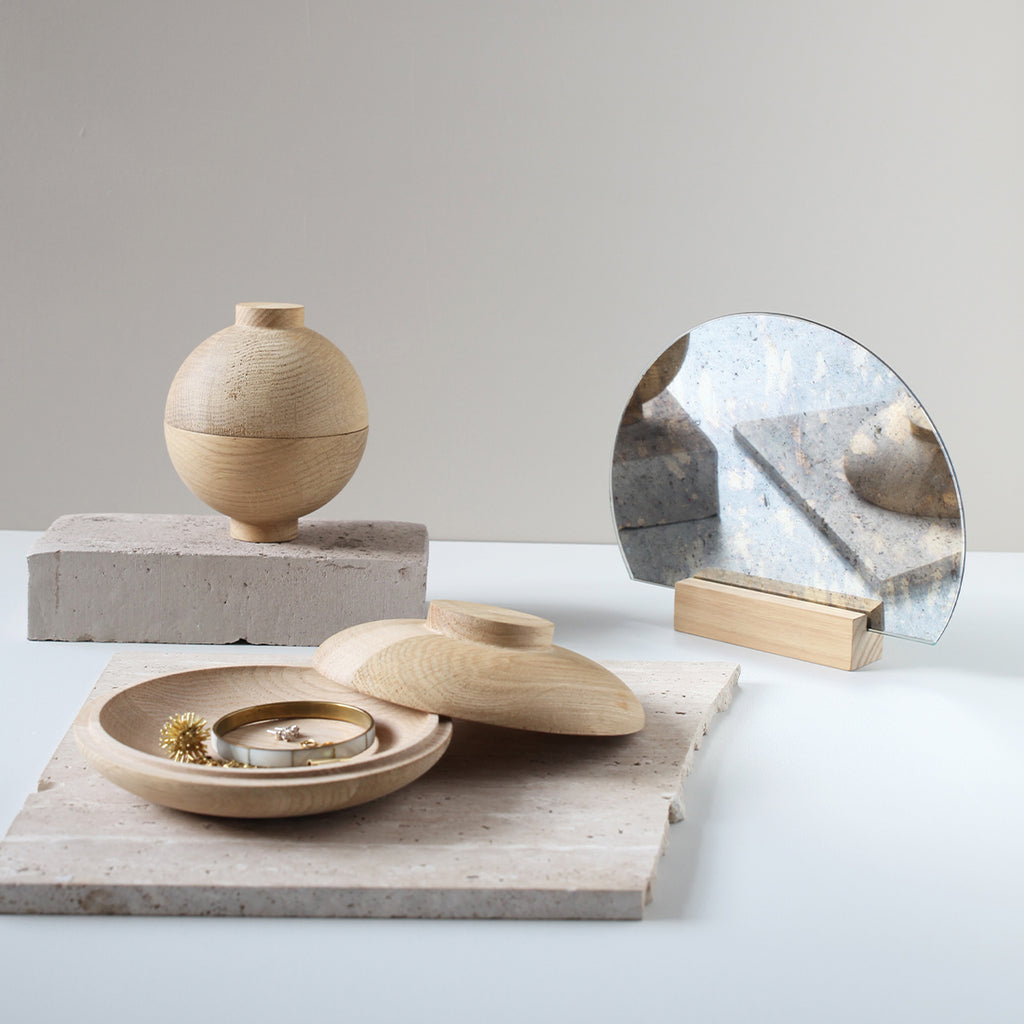 Solidt egetræ design af Kristina Dam